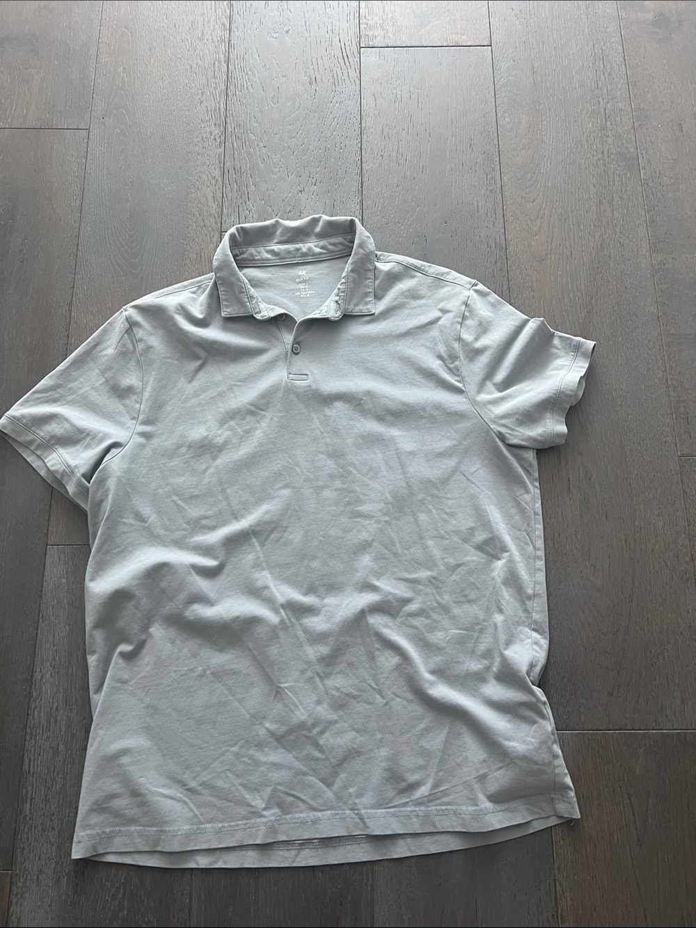 H&M Light Gray Men's Polo Shirt
